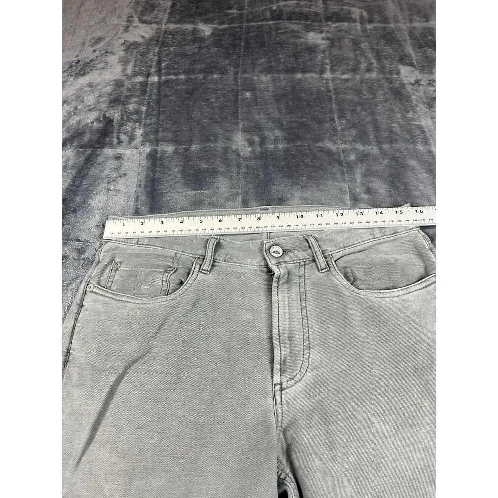 Faherty Comfort Twill Jeans Mens 30x29 Slate Gray Stretch Straight Leg - Picture 7 of 13